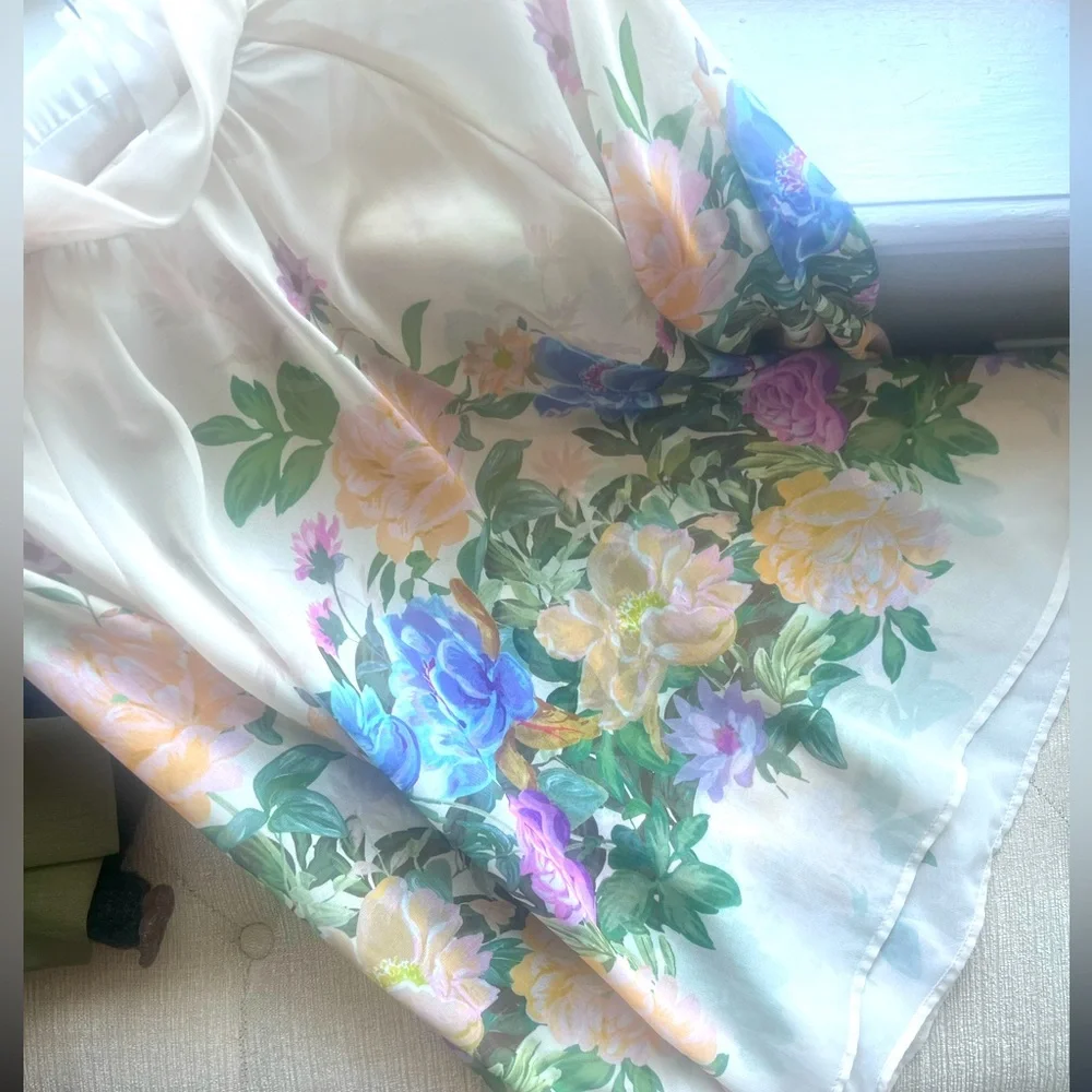 || ZARA || BOW FLOWY BLOUSE || FLORAL || PUFF SLEEVES ||